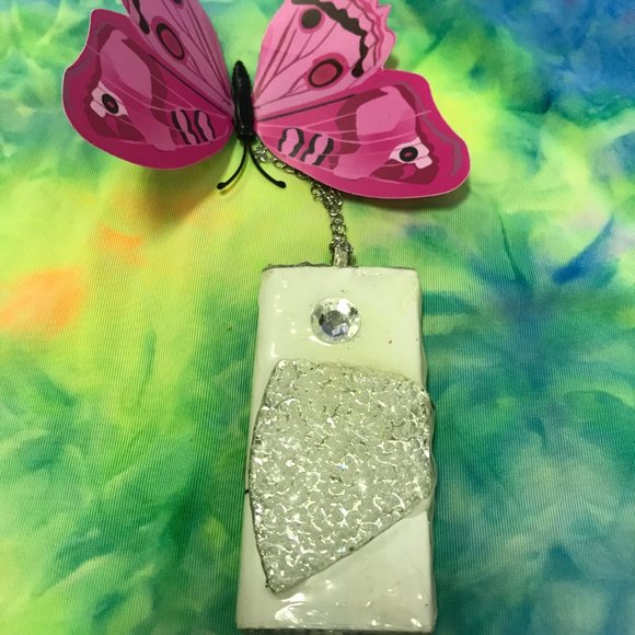 Reversible Exclusive Rare Unique Vintage One of a Kind Handmade Necklace - Picture 11 of 16